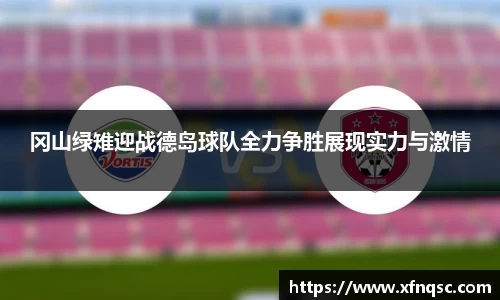 冈山绿雉迎战德岛球队全力争胜展现实力与激情